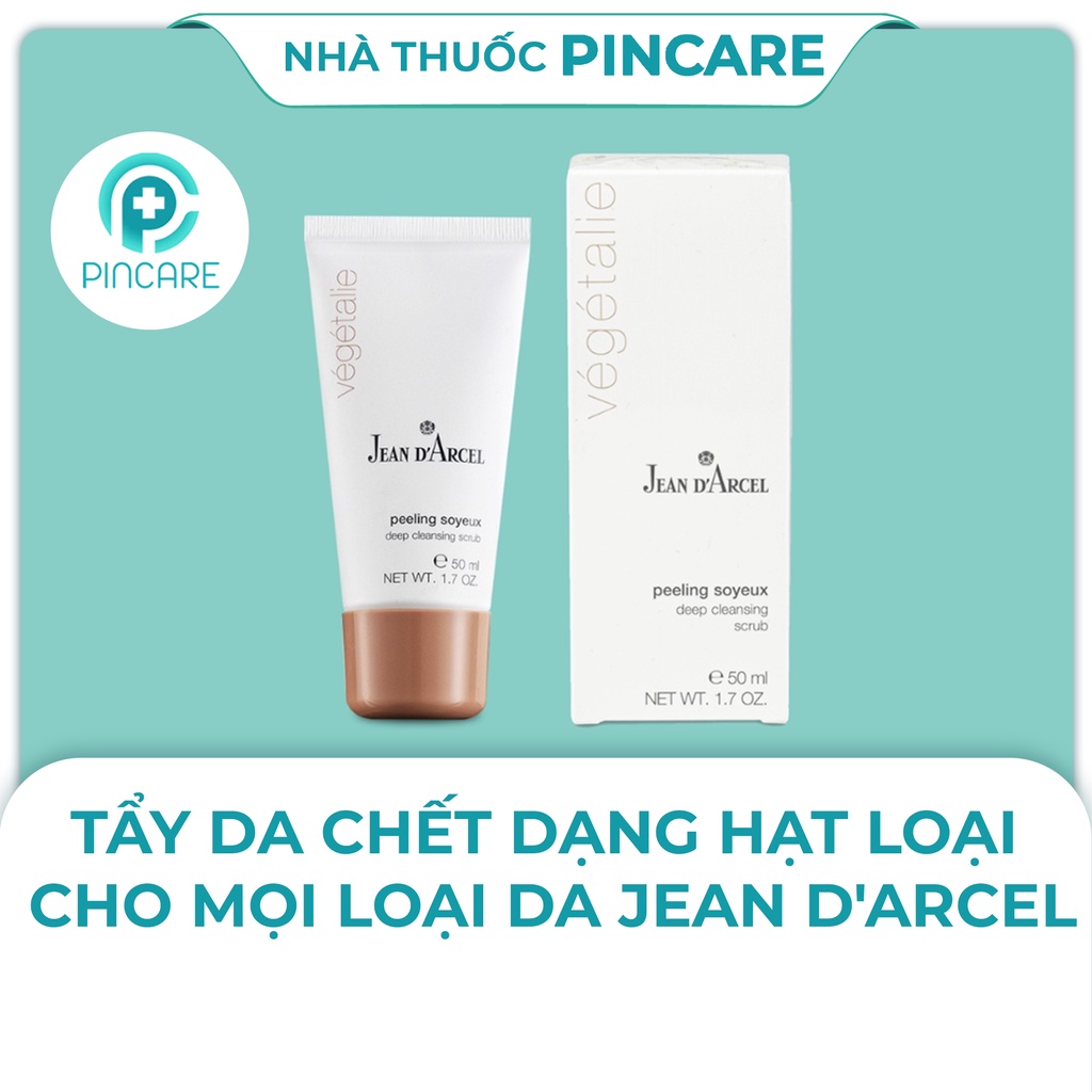 Tẩy da chết Jean D’arcel dạng hạt - Jean Darcel Deep Cleansing Scrub 50ml - Hàng chính hãng - Nhà thuốc PinCare