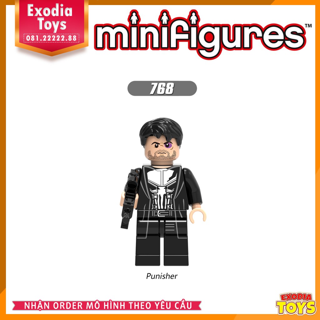 Xếp hình minifigure siêu anh hùng Marvel : Spider Man, Daredevil, Odin - Đồ Chăi Lắp Ghép Sáng Tạo - X0180