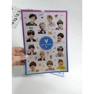 Sticker trong suốt BTS, BT21, V, JUNGKOOK