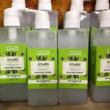 Bóc màu đen,màu đỏ, phủ bóng YICAI 500ml, chai chiết 250ml -