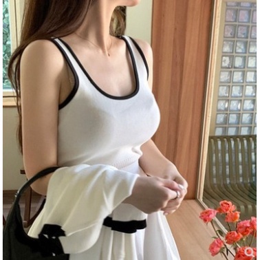 Áo Khoác Cardigan Dệt Kim Croptop LUHAZO Set Tay Dài Màu Trơn Thời Trang Hàn Quốc Cho Nữ B-9