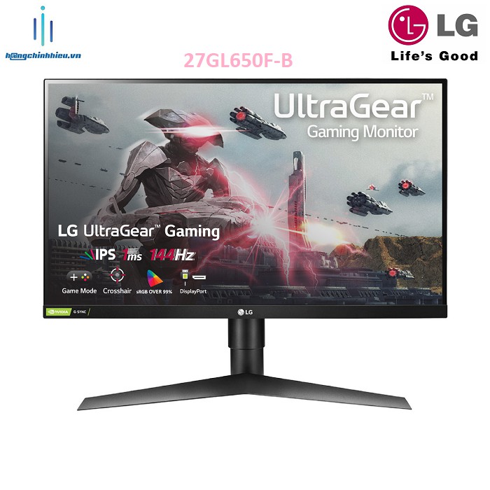 Màn Hình LG 27GL650F-B FullHD IPS 144Hz 1ms