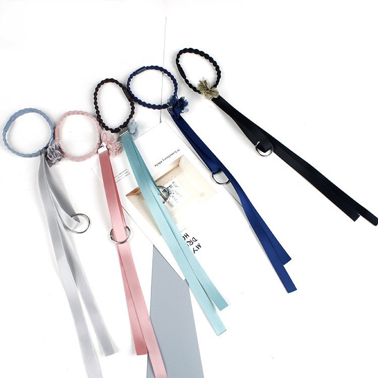 (Mẫu ngẫu nhiên) Buộc tóc hoa rơi Hàn quốc cột tóc cổ trang dễ thương