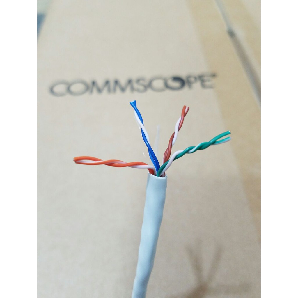 Dây cáp mạng CAT6 / CAT5E chính hãng AMP/Commscope