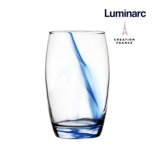 Bộ 6 ly cao thuỷ tinh luminarc salto fluid blue 350ml- lusaq2891