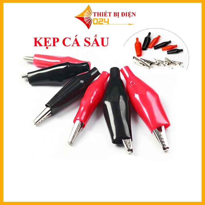 Đầu Kẹp Cá Sấu Nhiều Kích Thước