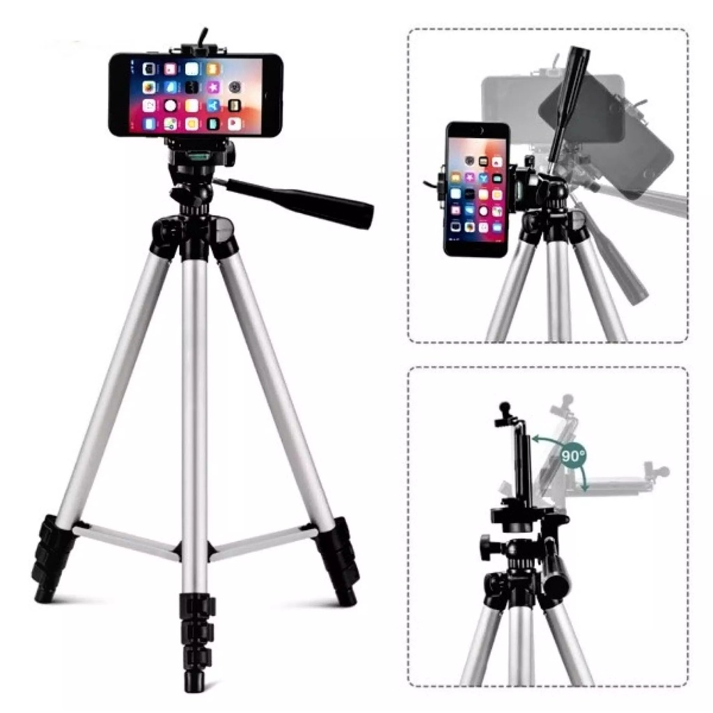 Gậy 3 chân chụp hình máy ảnh, điện thoại Tripod TF - 3110, Tripod chụp ảnh livetream