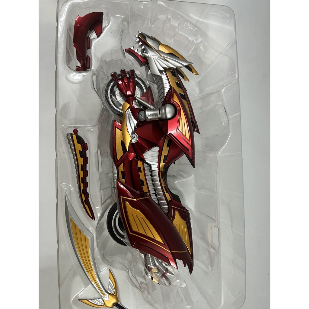 Mô hình chính hãng SHF Kamen Rider Ryuki Survive & Dragranzer LIKENEW | S.H.Figuarts Ryuki