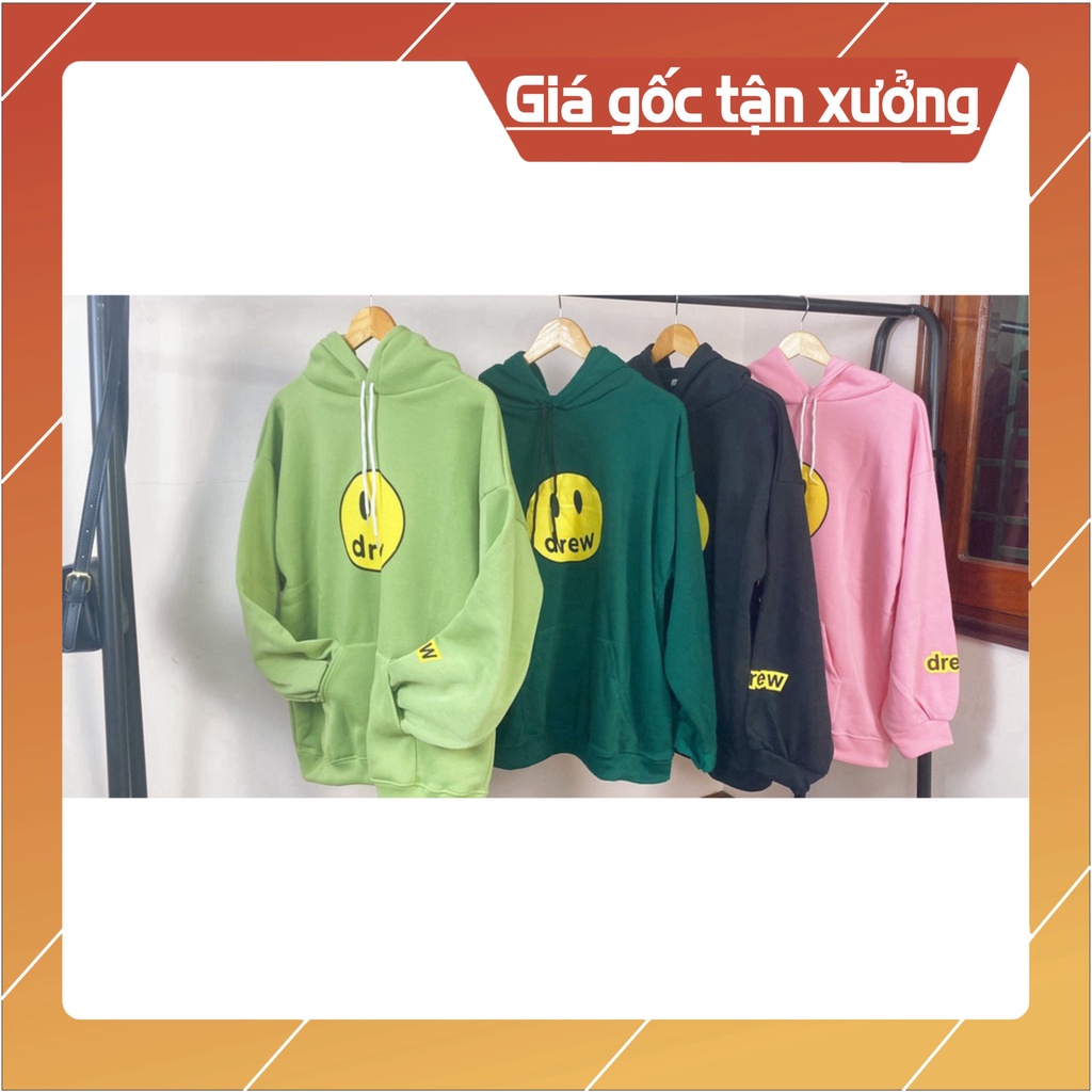 Áo Khoác nỉ HOODIE  UNISEX Nam Nữ Chất Vải nỉ Dày Dặn Ấm Áp (Mã 12: D REW)