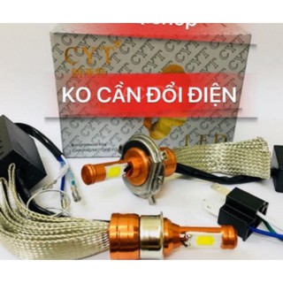 ĐÈN PHA LED ĐUÔI CÔNG XE MÁY ÔTÔ SIÊU SÁNG