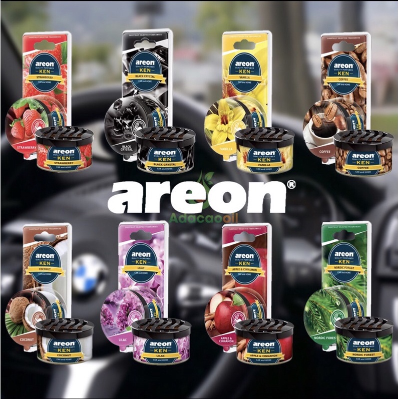 sáp thơm Areon-sáp thơm xe hơi cao cấp Areon-nhập khẩu Bulgari.