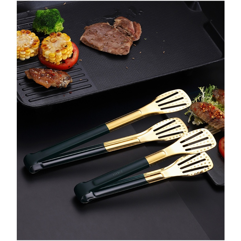 Kẹp Gắp Thức Ăn Bằng Thép Không Gỉ 304