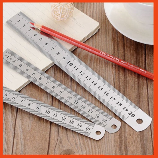 Thước Kẻ Sắt 15cm, 20cm, 30cm, 50cm