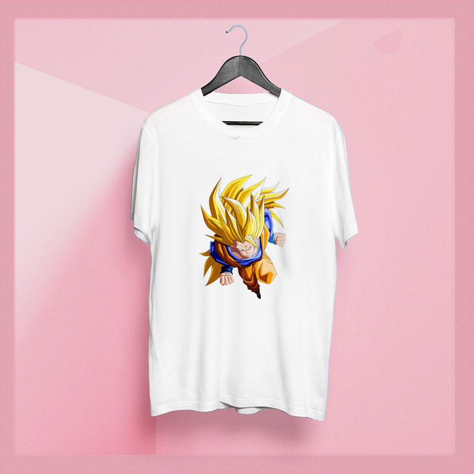 Áo Thun Phim Hoạt Hình Son Goku 7 Viên Ngọc Rồng ( Có Size Trẻ Em ) 56.60