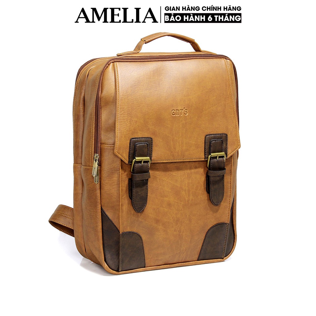 Balo da nam nữ unisex thời trang, Balo da Laptop BL61