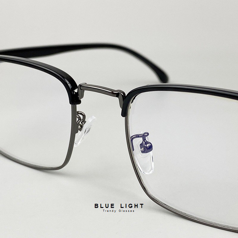 Kính Giả Cận, Gọng Kính Cận Nam Nữ Clubmaster Vuông Đen Không Độ Hàn Quốc - BLUE LIGHT SHOP | BigBuy360 - bigbuy360.vn