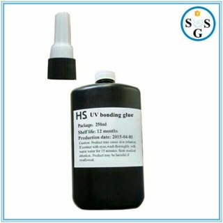 Keo UV Cao Cấp Chuyên Dán Mica, kính , Thủy Tinh , Fale trong suốt 250g