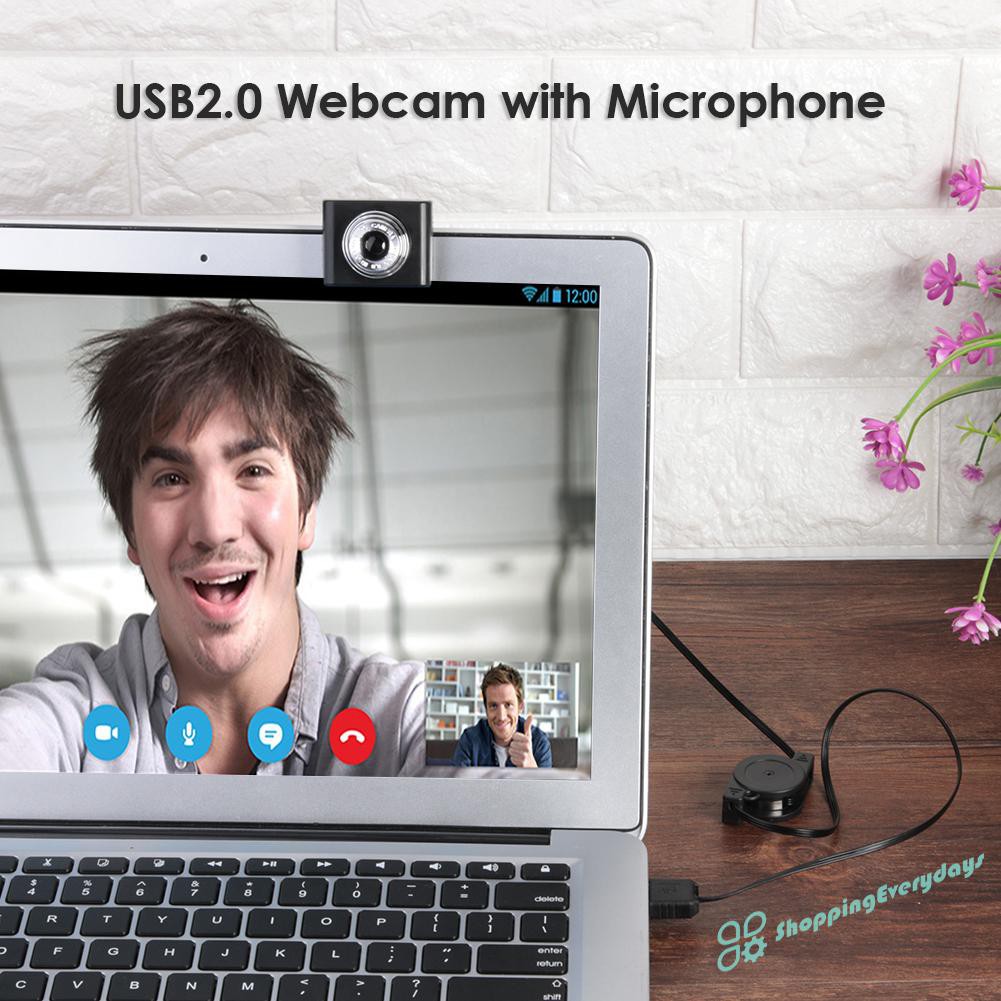 Webcam Kẹp Để Bàn Có Mic Tiện Dụng Cho Máy Tính | BigBuy360 - bigbuy360.vn