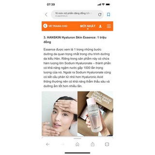 NƯỚC THẦN REAL COMPLEXION HYALURON SKIN ESSENCE