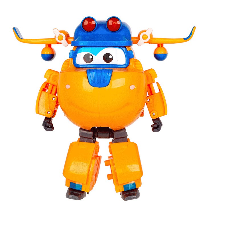 Super Wings nhân vật Donnie Team Xây Dựng mẫu mới cỡ lớn đồ chơi trẻ em