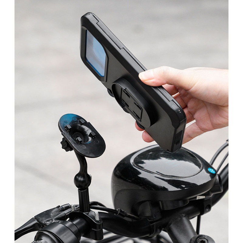 Giá Đỡ Điện Thoại Gắn Tay Lái Xe Đạp / Mô Tô Chống Nước