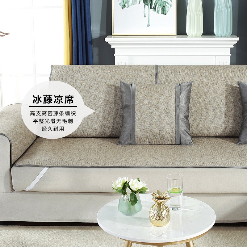 Đệm Lót Ghế Sofa Đan Mây Màu Sắc Đơn Giản Hiện Đại