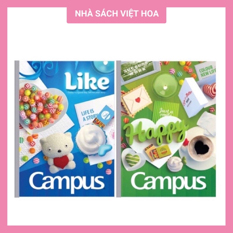 Vở kẻ ngang Campus Gift 80/120/200 trang 17,9x25,2cm KOKUYO