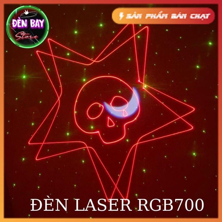 Đèn Laser RGB 700 Công Nghệ 3D, Quét tia, Chiếu hình, Hoạt hình Nhiều Màu Dùng Cho Phòng Karaoke, Sân Khấu