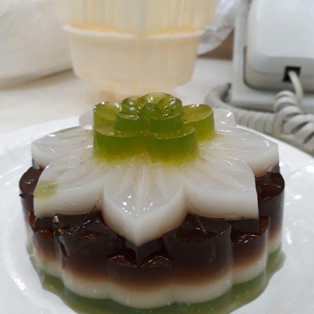 Bánh trung thu rau câu bánh flan