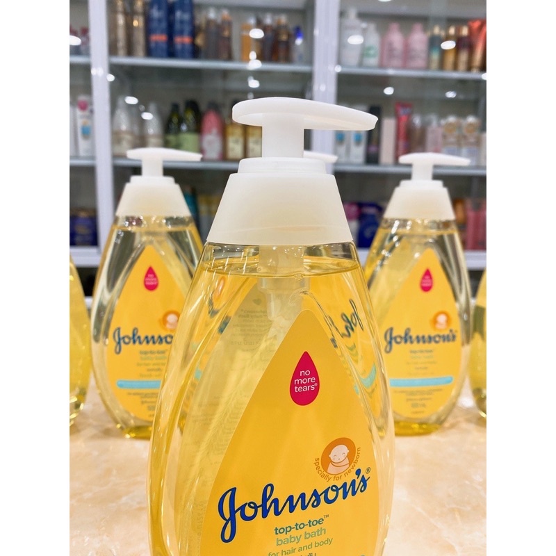 Sữa Tắm Gội Toàn Thân Em Bé Johnson Top To Toe 500ml