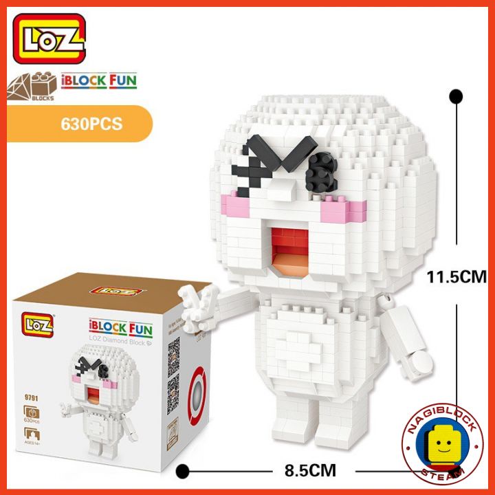 Đồ chơi lắp ráp nhân vật hoạt hình dành cho bé nanoblock LOZ-9791