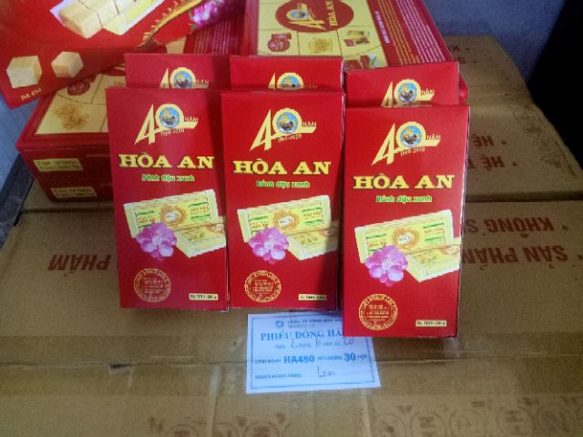 Bánh đậu xanh Hoà An 200gr   DATE MỚI