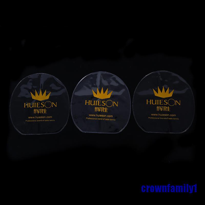 (crownfamily1) 4pcs Transparent Table Tennis Rubber Protection Film Ping Pong Racket Cover