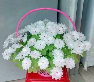 Nguyên liệu hoa giấy lụa cúc