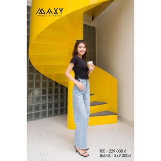 ÁO - RUFFER TEE - Áo thun rút dây