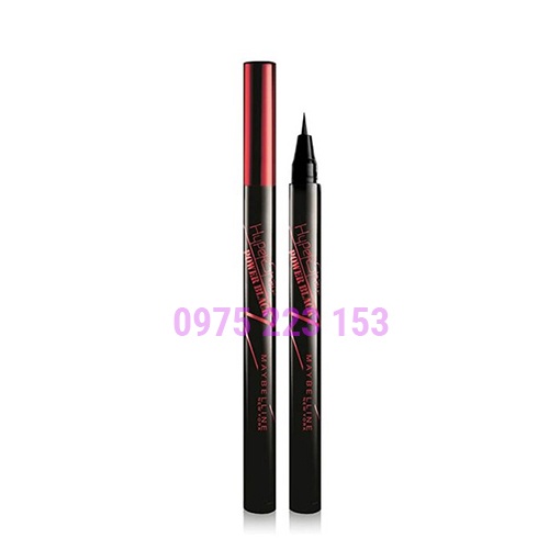 Kẻ mắt nước không trôi Maybelline Hyper Sharp Power Black Than Black - Màu Đen