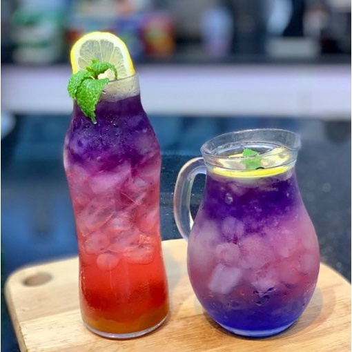 ✅[HÀNG CAO CẤP] Trà Hoa Đậu Biếc Táo Đỏ Loại Thảo Mộc Thượng Hạng Hũ 389ml Để Detox, Thải Độc, Thanh Nhiệt, Ngủ Ngon