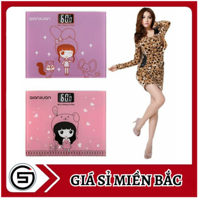 [Giá Sỉ] Cân Sức Khỏe Điện Tử Gia Đình Mặt Kính Cường Lực