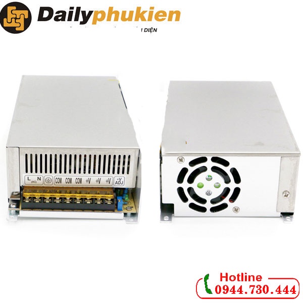 Nguồn tổ ong 12v 41.7a 500W có quạt loại tốt
