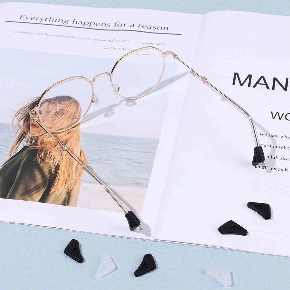 Set 5 cặp vỏ bọc bảo vệ mắt kính bằng silicon chống trượt chống thất lạc MIHAN1