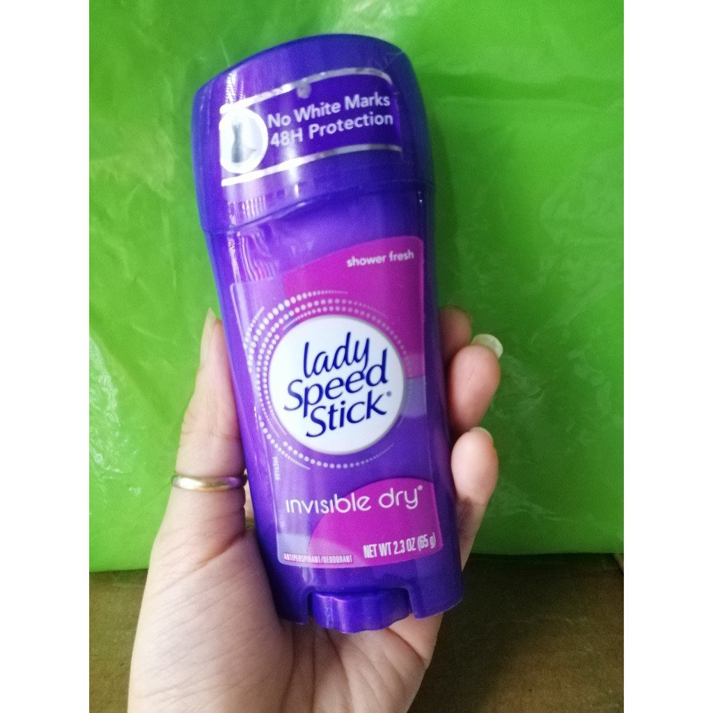 {Cam Kết Chính Hãng} Lăn khử mùi Lady Speed Stick Invisible Dry 65g - 2.3 oz