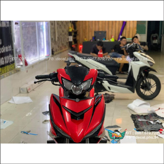 Tem Rời Exciter 150 đỏ đen (K)