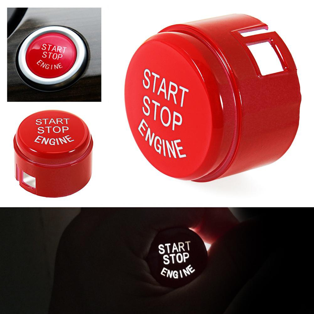 Start Stop Engine Push Button Switch Cover for BMW F01 F02 F10 F11 F12 Car Accessories