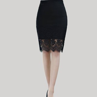 Sale chân váy công sở đáp ren đẹp