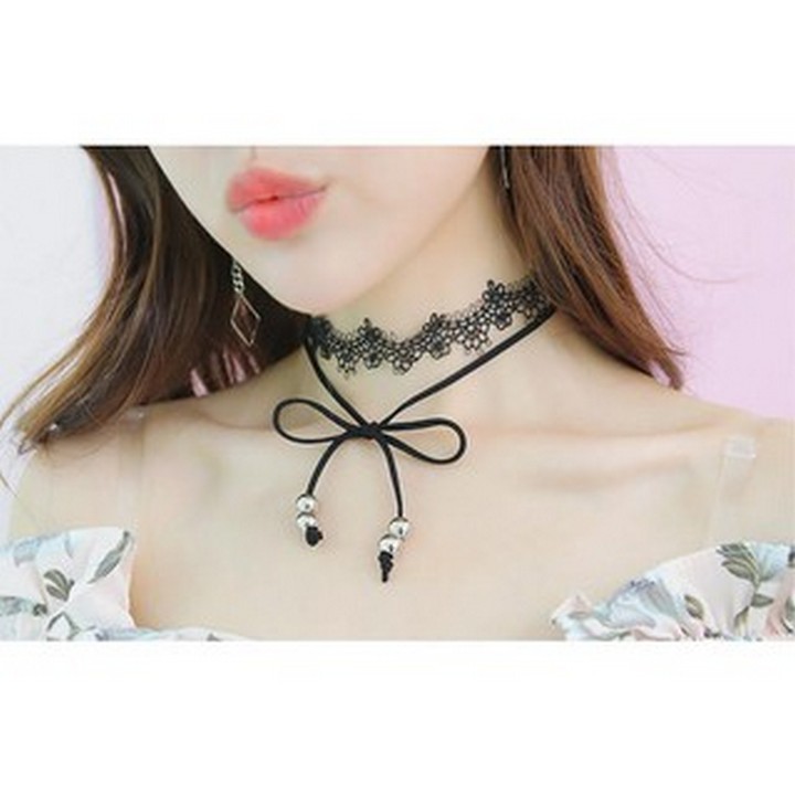 Vòng cổ Choker dây dài thiết kế thời trang độc đáo dây chuyền phong cách Hàn Quốc quà tặng xinh xắn dễ thương