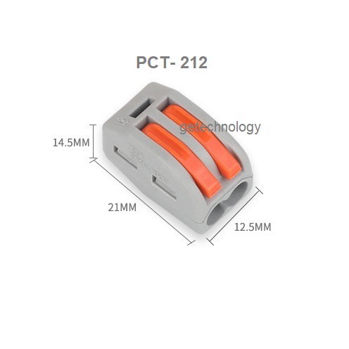 CÚT NỐI DÂY ĐIỆN NHANH PCT-212 PCT-213 PCT-215 Đầu nối dây điện nhanh PCT-212 PCT-213 PCT-215