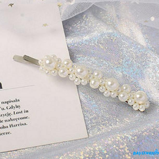 Kẹp tóc đính ngọc trai thời trang cho nữ