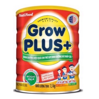 Sữa bột Grow Plus+ Đỏ 1,5kg ( mẫu mới )