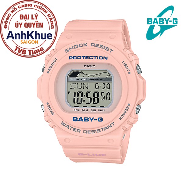 Đồng hồ nữ dây nhựa Casio Baby-G chính hãng Anh Khuê BLX-570-4DR