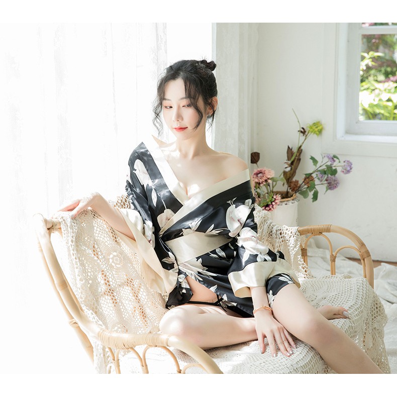 No.18 A046 phong cách nhật bản kimono Bộ đồ ngủ sexy kích thích gợi tình/ Trang phục hóa trang/ Gợi Cảm Cosplay BCS21